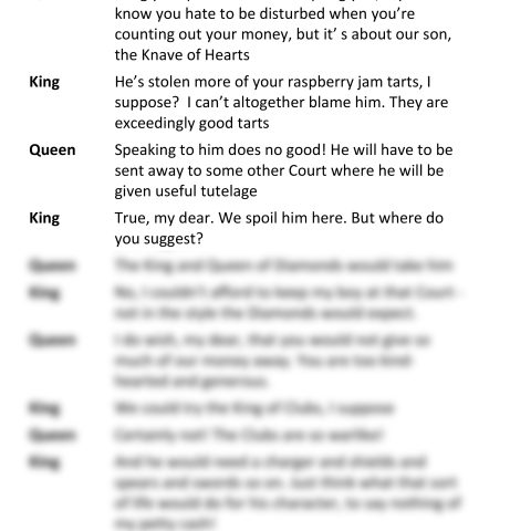 A Prince's Education (Queen and King Speaking)