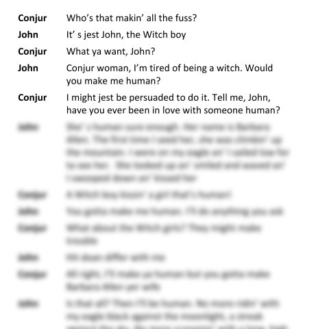 Barbara Allen (Conjur and John Speaking)