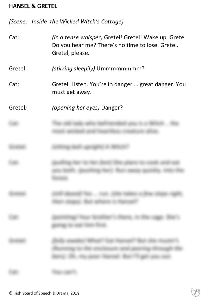 Hansel & Gretel (Cat and Gretel Speaking)