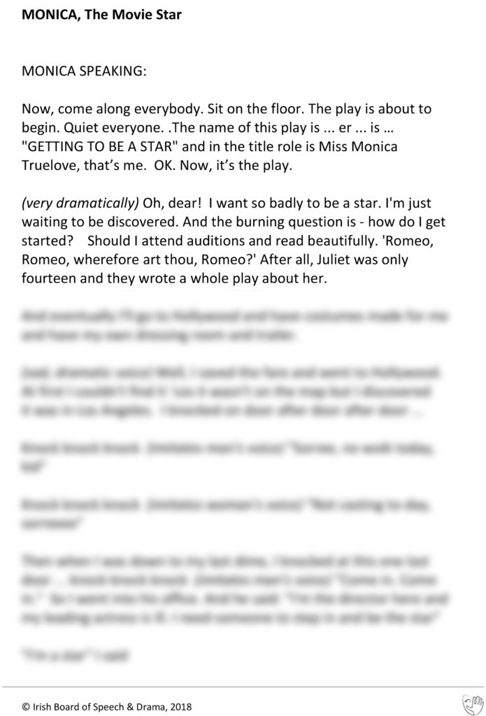 Monica, The Movie Star (Monica Speaking)